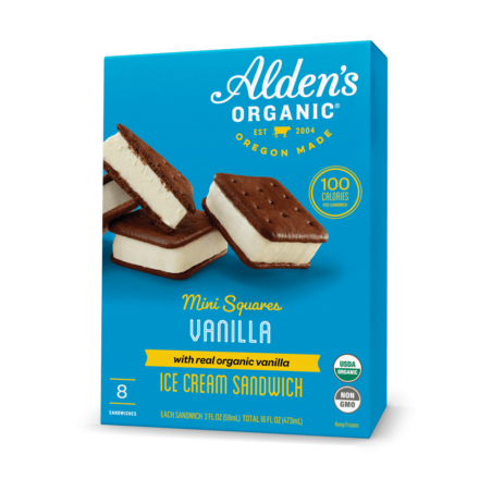 Alden's Ice Cream - Vanilla Mini Squares