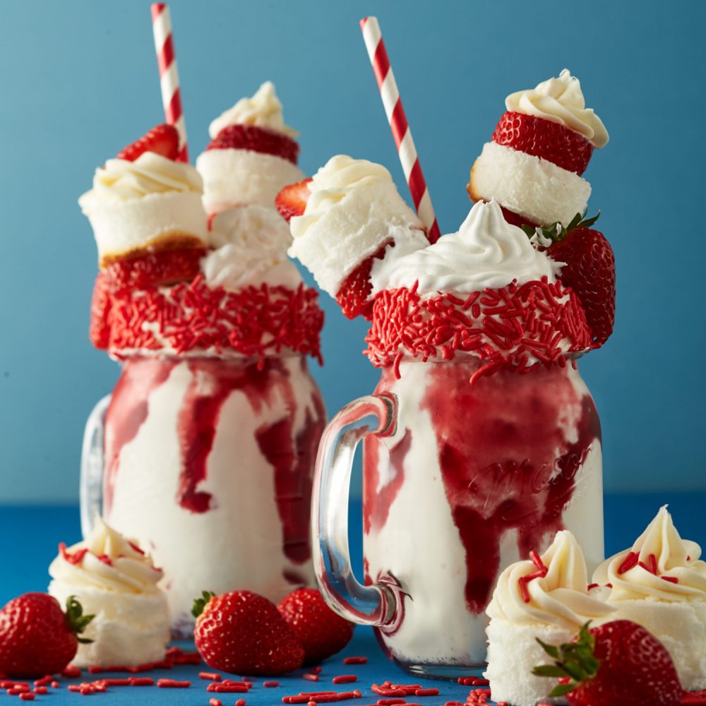Alden's Ice Cream Strawberry Shortcake Milkshake