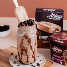 Mocha Shake Recipe | Alden's Organic Ice Cream