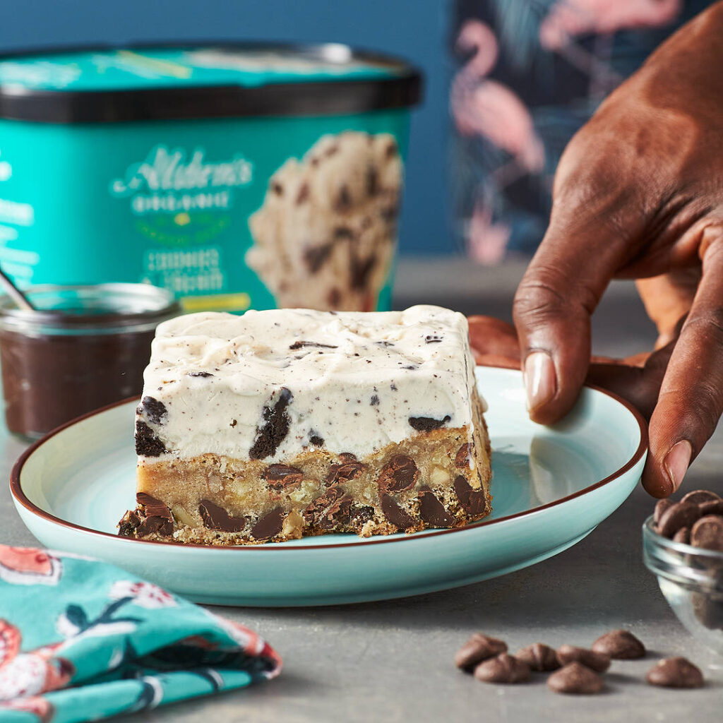 Ice Cream Cookie Bars Recipe Alden’s Organic Ice Cream