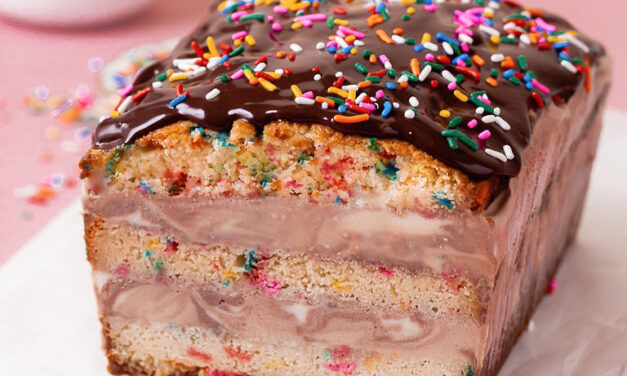 Ice Cream Sponge Cake