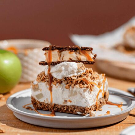 Apple Crunch Ice Cream Bars Recipe