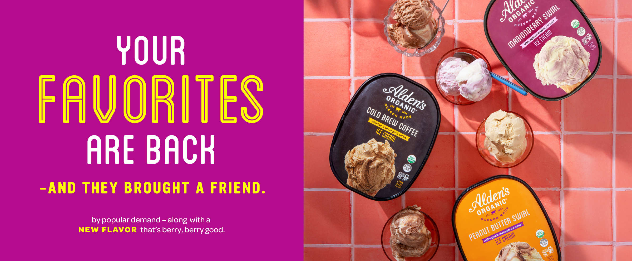 It's always the season to share the yum. Don't miss our limited edition seasonal flavors.